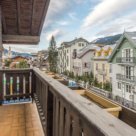 Appartamento Architect flat with balcony&parking at the heart of Megève - Welkeys Esterno foto