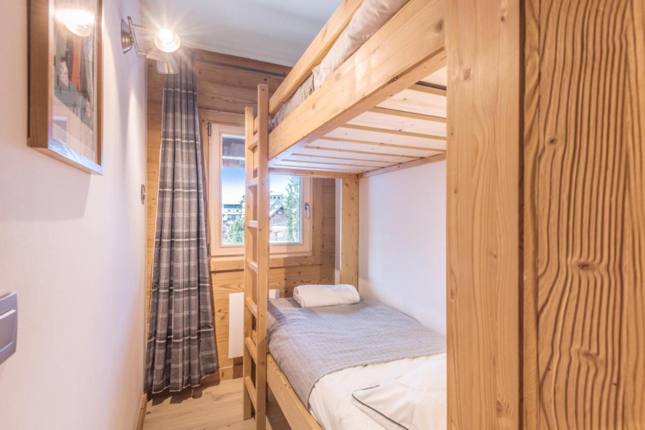 Appartamento Architect flat with balcony&parking at the heart of Megève - Welkeys Esterno foto